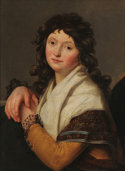 Autoportrait de Sophie Regnault ou Portrait de Lucile Desmoulins, 1791, 