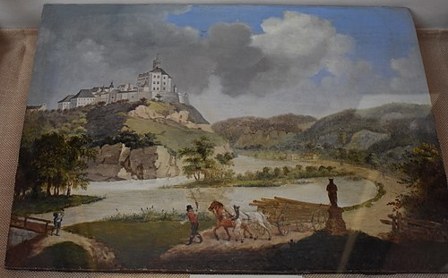 Le château de Friedland, 1825, 