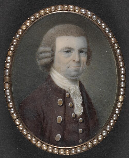 Gentleman in a Plum-Colored Coat, 1760, 