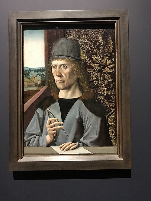 Portrait of an architect, 1480, 
