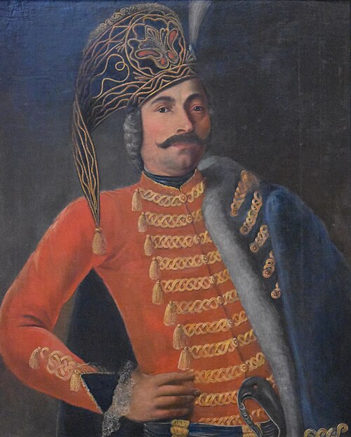 Hussard hongrois ou polonais, 1800, 
