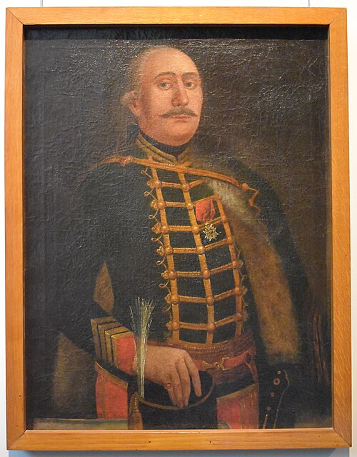 Officier des Chasseurs de Fischer, futur 7e Hussards, 1800, 