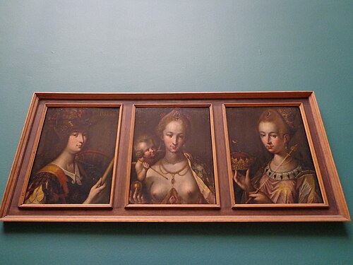 Venus, Juno, Pallas, 1700, 
