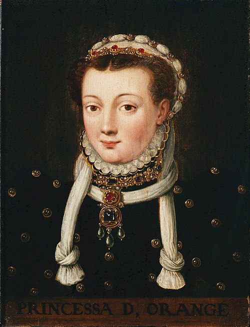 Portrait of Anna van Egmond, 1574, 