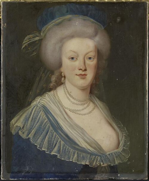 Portrait de Marie-Antoinette, 1788, 
