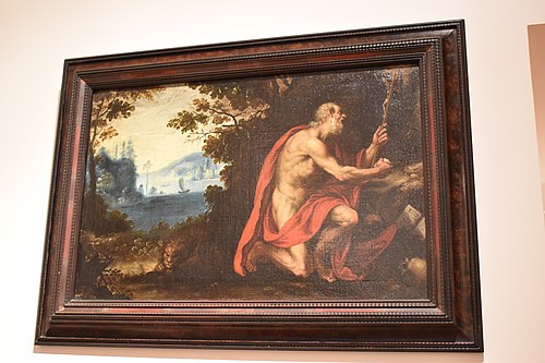 Saint Jérôme au désert, 1600, 
