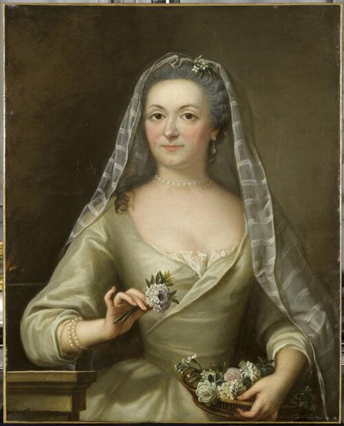 Portrait de Marie-Catherine de Champeron, marquise de Châteaumorand, 1775, 