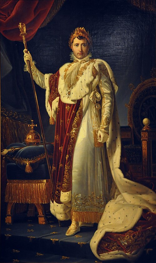 Napoleon in Coronation Robes, 1804, 