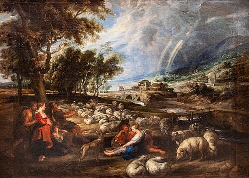 Paysage à l'arc-en-ciel, 1610, 