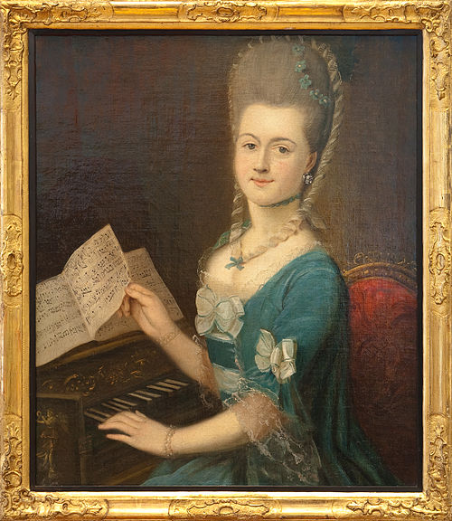 Porträt der Johanna Elisabeth von Winthem, 1775, 