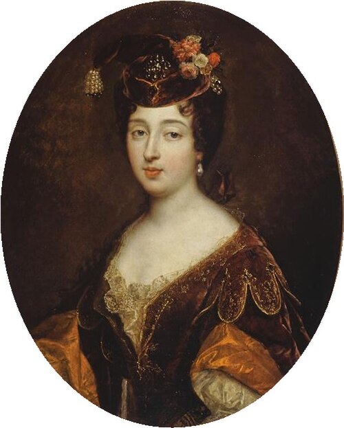 Portrait de Marie-Thérèse Bourbon, princesse de Conti (1666-1732), 1700, 