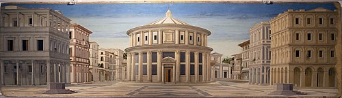 La Cité idéale - Urbino, 1480, 
