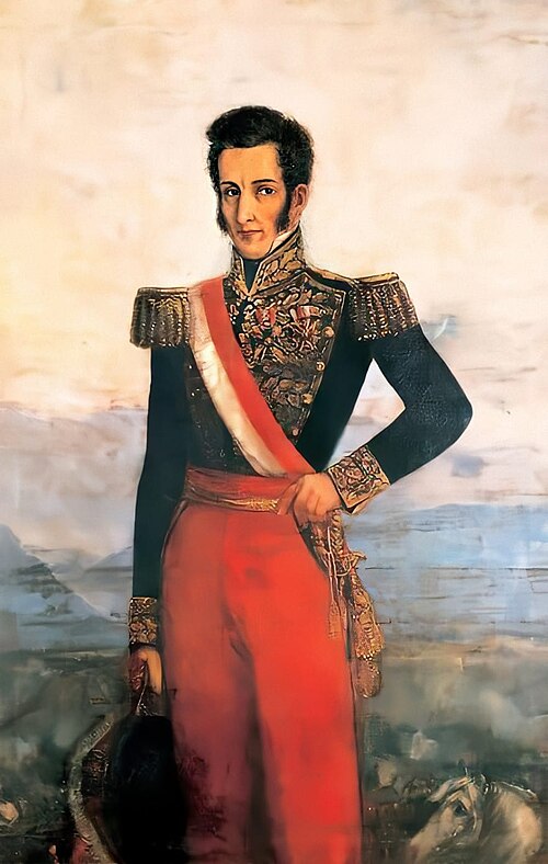 Grand Marshal José de La Mar, 1827, 