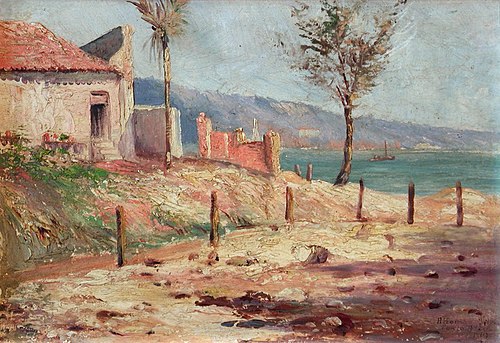 Paisagem - Vista do Cristal, 1917, 