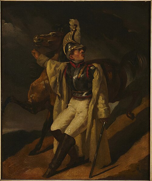 The Wounded Cuirassier, 1850, 
