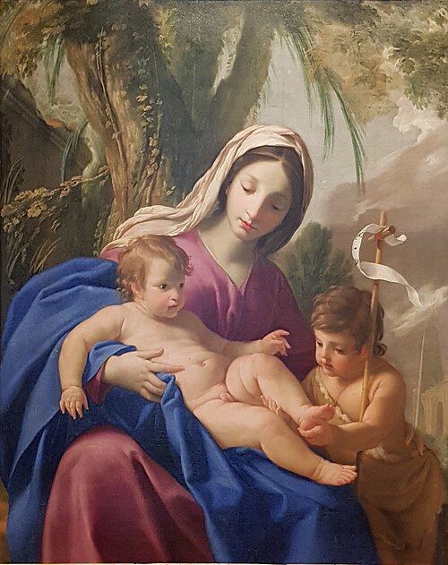 La Vierge, l'Enfant Jésus et Jean-Baptiste enfant, 1615, 