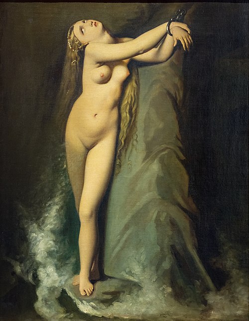 Angélique, réplique d'atelier, 1850, 