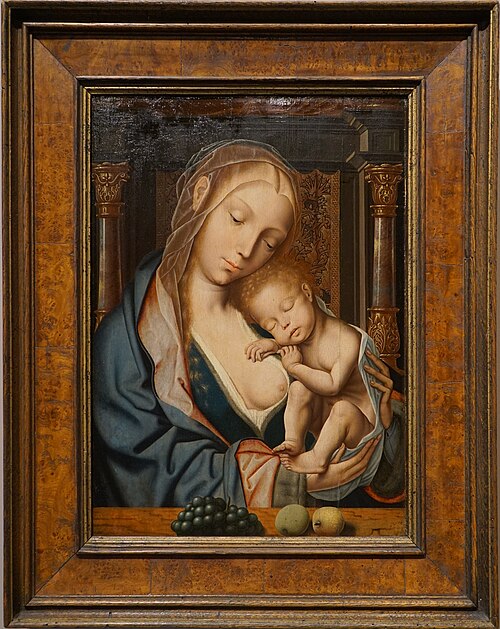 La Vierge aux raisins, 1550, 