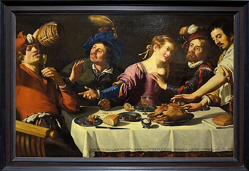 Repas, 1650, 
