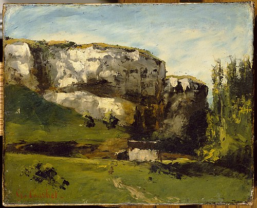 Paysage de Franche-Comté, 1875, 