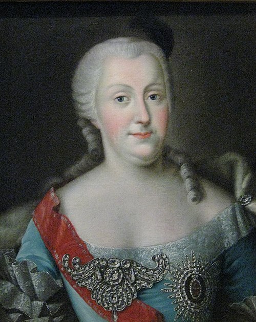 Portrait of Johanna Elisabeth of Holstein-Gottorp (1712-1760), 1740, 