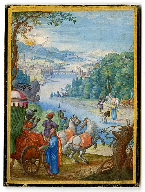 Baptism of the Chamberlain of Queen Candace of Ethiopia, 1625, 
