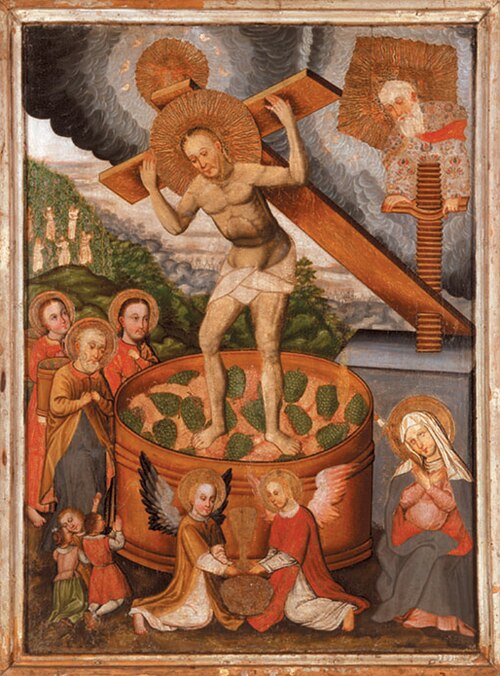 Christ in the Grindstone, 1650, 