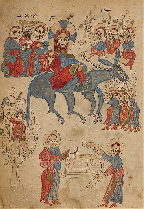 Entry into Jerusalem, 1386, 