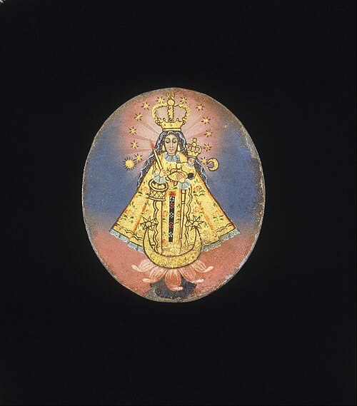 MedallionRecto : Virgin of Copacabana, 1887, 