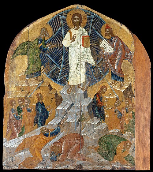 La Transfiguration du Christ, 1600, 