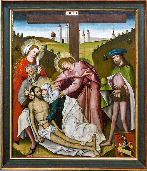 Beweinung Christi - Marientod, 1470, 