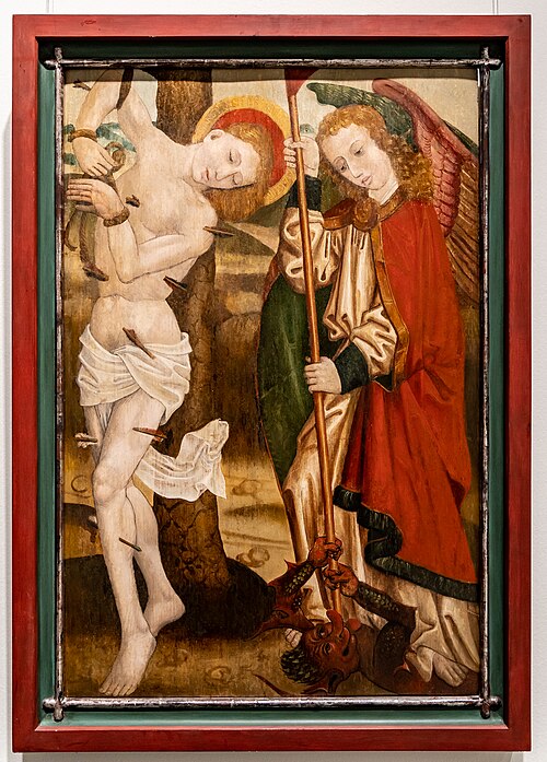 Sebastian und Erzengel Michael, 1470, 