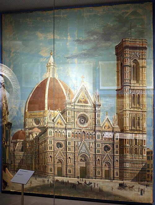 progetto per la facciata del duomo, 1883, 