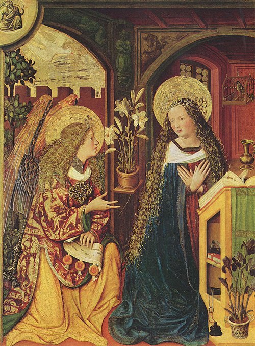 Annunciation to Mary, 1500, 