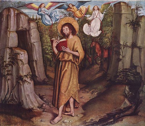 John the Baptist in the Wilderness, 1495, 