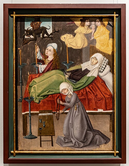 Tod der Heiligen Martha von Bethanien, 1470, 