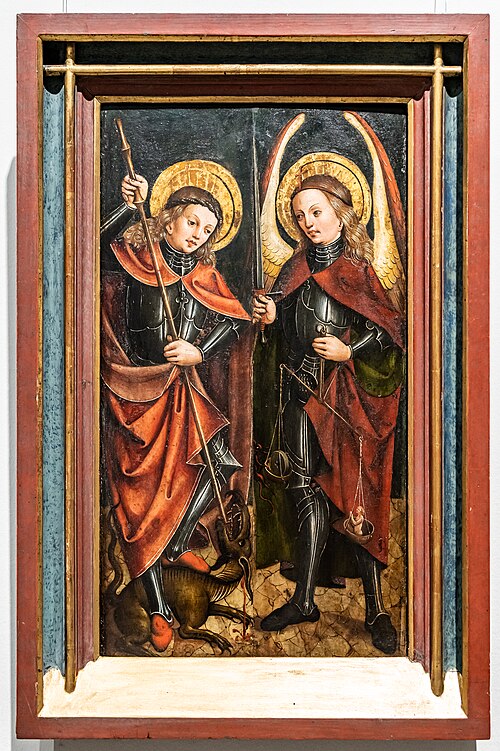 Georg und Erzengel Michael, 1480, 