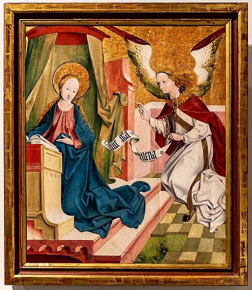 Verkündigung an Maria (Inv.Nr. 2.23), 1490, 