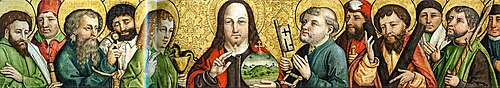 Christus mit den Aposteln, 1500, 