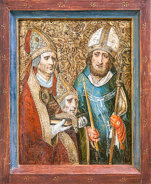 Dionysius von Paris und Blasius von Sebaste, 1500, 