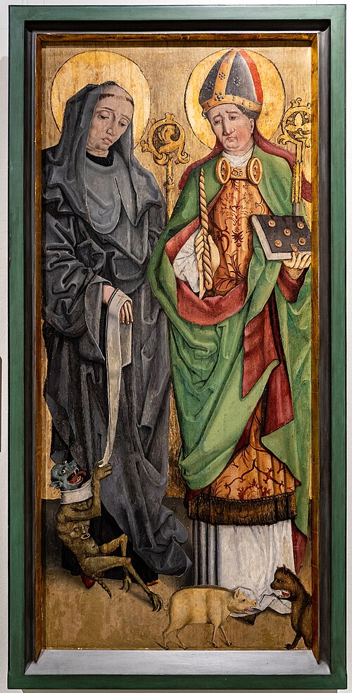 Bernhard von Aosta (von Menthon) und Blasius von Sebaste, 1511, 