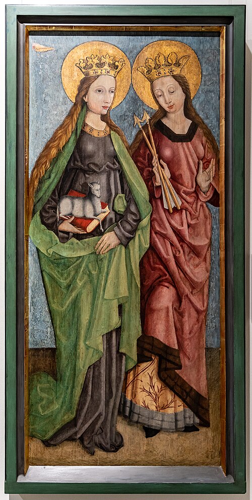 Agnes von Rom und Ursula von Köln, 1511, 