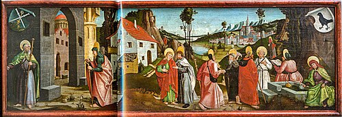 Abschied der Apostel, 1510, 