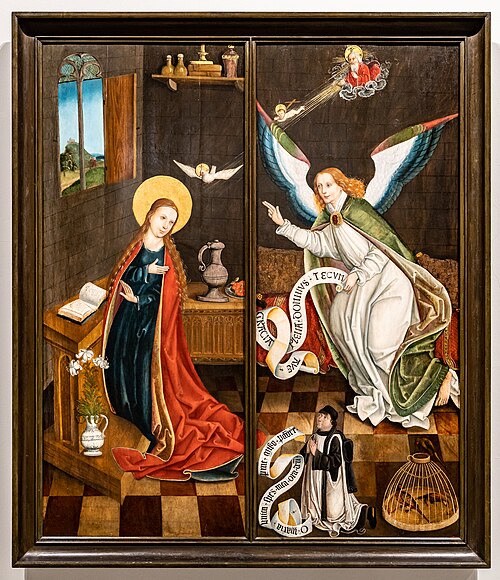 Verkündigung an Maria (Inv. Nr.2.33) - Erzengel Gabriel, 1510, 