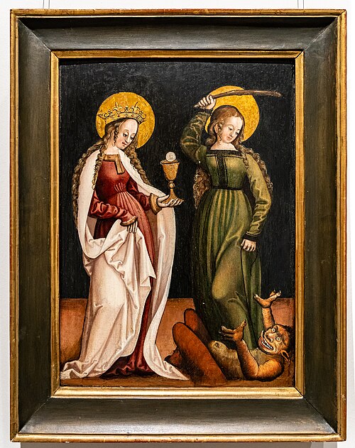 Barbara von Nikomedien und Juliana von Nikomedien, 1510, 