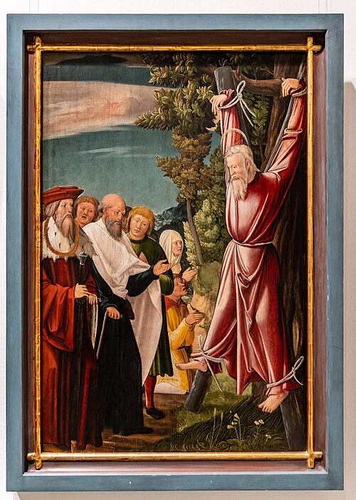 Martyrium des Apostels Andreas, 1525, 