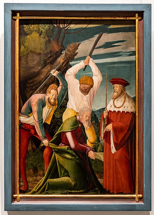 Martyrium des Apostels Judas Thaddäus, 1525, 