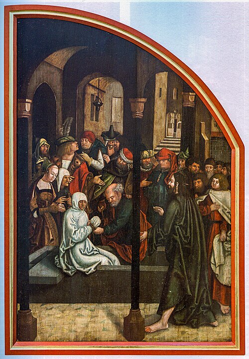 Erweckung des Lazarus, 1520, 