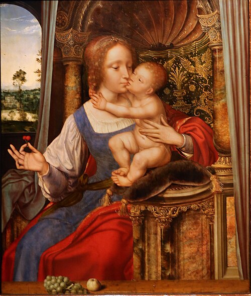 Vierge à l'Enfant, 1527, 