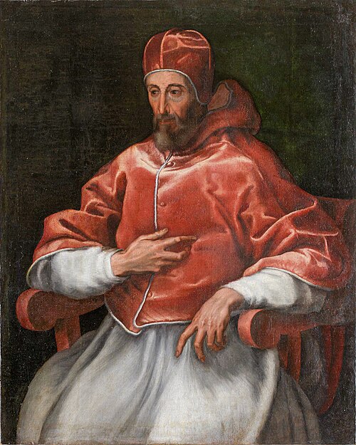 Portrait of Pope Paul IV Carafa, 1558, 